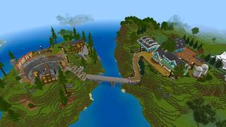 Screenshot of the Minecraft Bedrock Marketplace product Ore Mobs created by Shapescape.