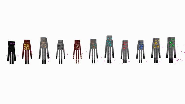 Screenshot of the Minecraft Bedrock Marketplace product Ore Mobs created by Shapescape.