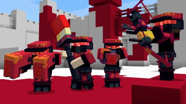 Screenshot of the Minecraft Bedrock Marketplace product Paintball created by Shapescape.