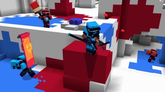 Screenshot of the Minecraft Bedrock Marketplace product Paintball created by Shapescape.