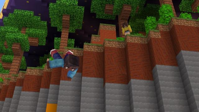 Screenshot of the Minecraft Bedrock Marketplace product Parkour created by Shapescape.