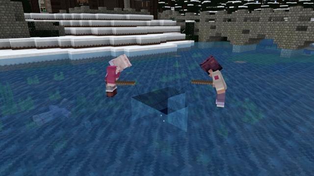 Screenshot of the Minecraft Bedrock Marketplace product Peaceful Texture Pack created by Shapescape.