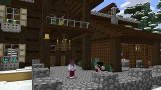 Screenshot of the Minecraft Bedrock Marketplace product Peaceful created by Shapescape.