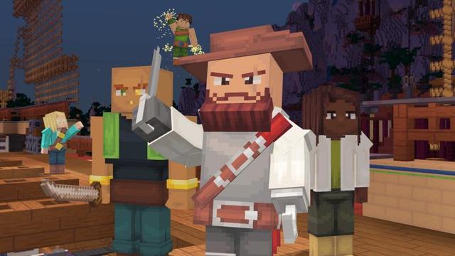 Screenshot of the Minecraft Bedrock Marketplace product Peter Pan's Neverland Mash-Up created by Shapescape.