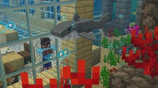 Screenshot of the Minecraft Bedrock Marketplace product Pets Villa created by Shapescape.