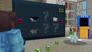 Screenshot of the Minecraft Bedrock Marketplace product Pets Villa created by Shapescape.