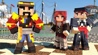 Thumbnail of the Minecraft Bedrock Marketplace product Pirates created by Shapescape.