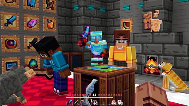 Screenshot of the Minecraft Bedrock Marketplace product Pixels created by Shapescape.