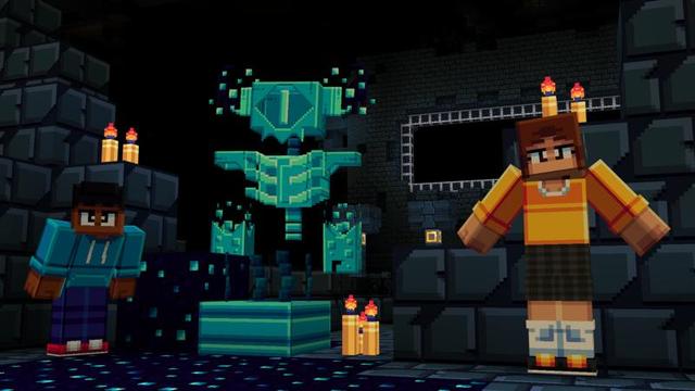 Screenshot of the Minecraft Bedrock Marketplace product Pixels created by Shapescape.