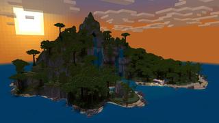 Screenshot of the Minecraft Bedrock Marketplace product Plane Crash 3 created by Shapescape.