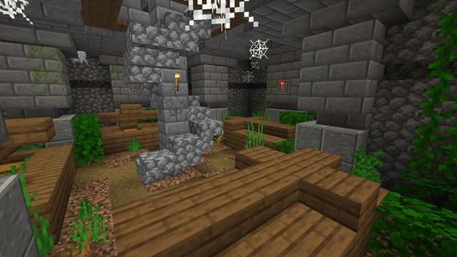 Screenshot of the Minecraft Bedrock Marketplace product Plane Crash created by Shapescape.