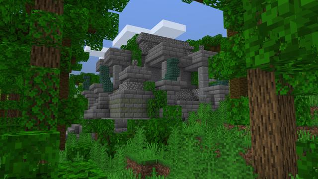 Screenshot of the Minecraft Bedrock Marketplace product Plane Crash created by Shapescape.