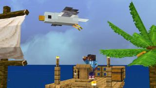 Screenshot of the Minecraft Bedrock Marketplace product Real Raft Survival created by Shapescape.