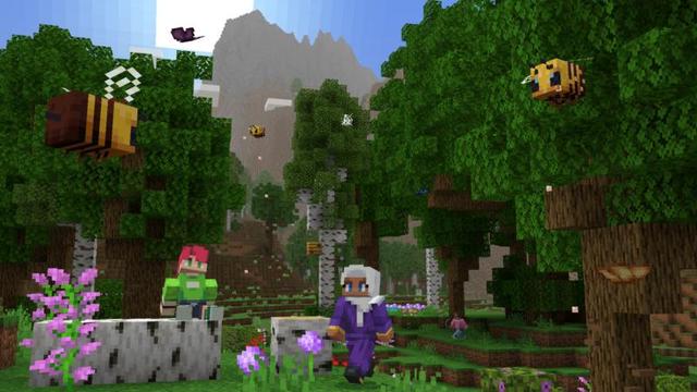 Screenshot of the Minecraft Bedrock Marketplace product Realistic Landscapes created by Shapescape.