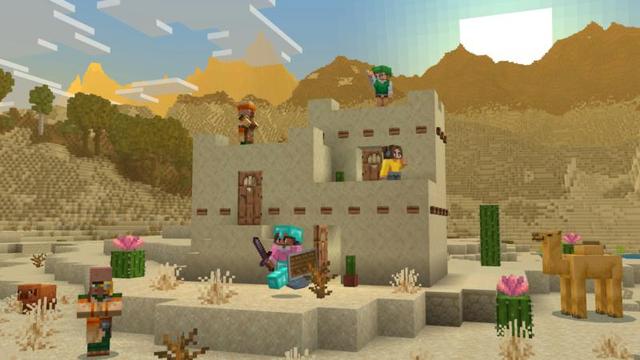 Screenshot of the Minecraft Bedrock Marketplace product Realistic Landscapes created by Shapescape.