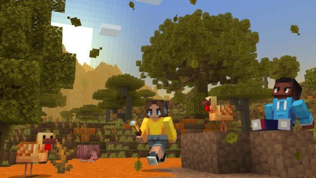 Screenshot of the Minecraft Bedrock Marketplace product Realistic Landscapes created by Shapescape.