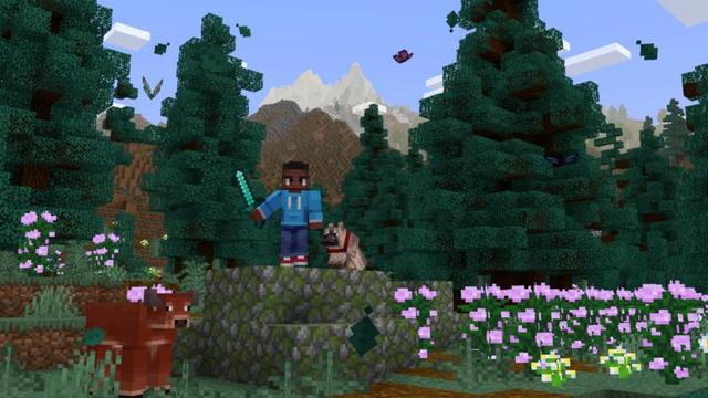 Screenshot of the Minecraft Bedrock Marketplace product Realistic Landscapes created by Shapescape.