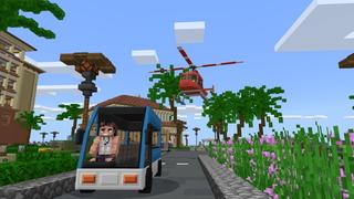 Screenshot of the Minecraft Bedrock Marketplace product Resort created by Shapescape.