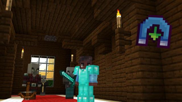 Screenshot of the Minecraft Bedrock Marketplace product REVERSE GRAVITY created by Shapescape.