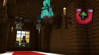 Screenshot of the Minecraft Bedrock Marketplace product REVERSE GRAVITY created by Shapescape.