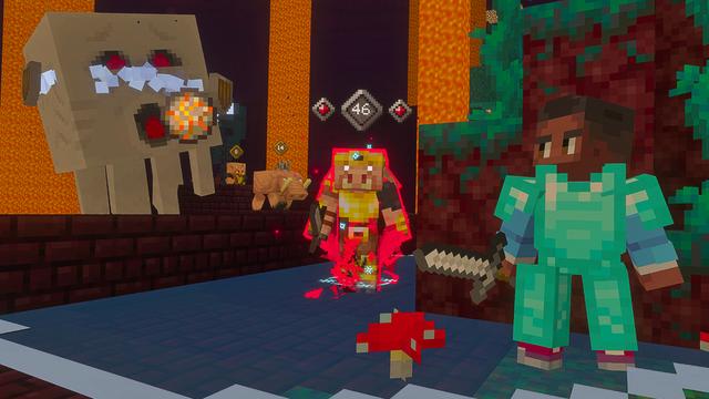 Screenshot of the Minecraft Bedrock Marketplace product RPG Mobs Add-On created by Shapescape.
