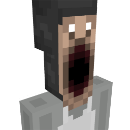 Thumbnail of the Minecraft Bedrock Marketplace product Scary Head Black created by Shapescape.