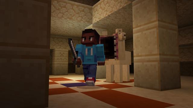 Screenshot of the Minecraft Bedrock Marketplace product Add-On Mobs Assustadores created by Shapescape.