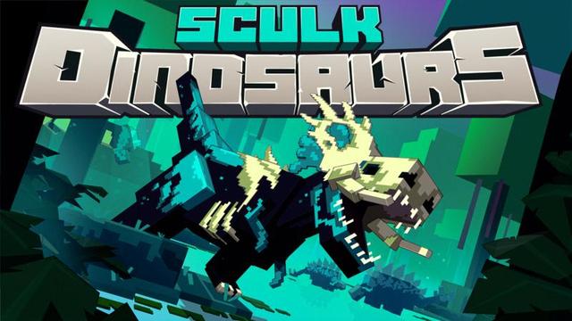 Thumbnail of the Minecraft Bedrock Marketplace product Sculk Dinosaurs created by Shapescape.