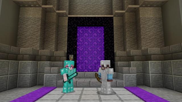 Screenshot of the Minecraft Bedrock Marketplace product Secret Bunker created by Shapescape.