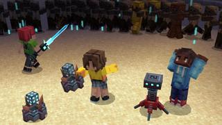 Screenshot of the Minecraft Bedrock Marketplace product Secret Vault created by Shapescape.