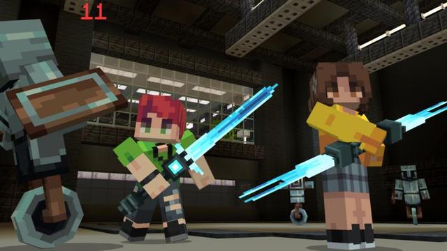 Screenshot of the Minecraft Bedrock Marketplace product Secret Vault created by Shapescape.