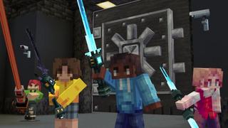 Screenshot of the Minecraft Bedrock Marketplace product Secret Vault created by Shapescape.