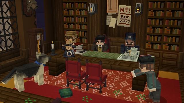 Screenshot of the Minecraft Bedrock Marketplace product Sherlock Holmes created by Shapescape.