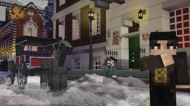 Screenshot of the Minecraft Bedrock Marketplace product Sherlock Holmes created by Shapescape.