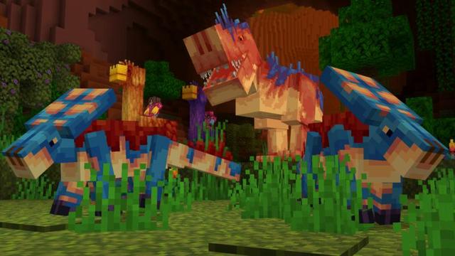Screenshot of the Minecraft Bedrock Marketplace product Sniffer Dimension created by Shapescape.
