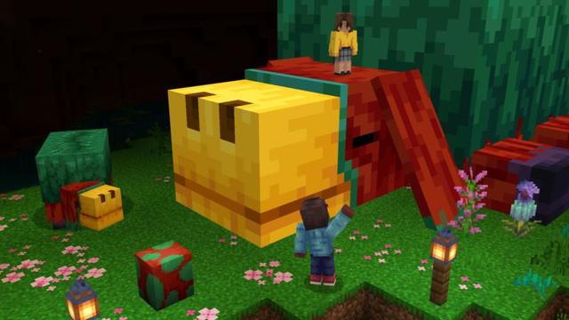 Screenshot of the Minecraft Bedrock Marketplace product Sniffer Dimension created by Shapescape.