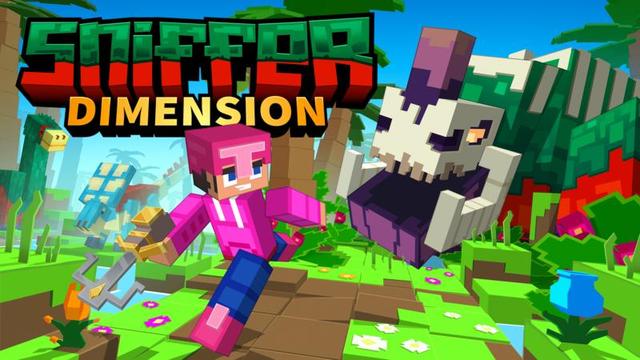 Thumbnail of the Minecraft Bedrock Marketplace product Sniffer Dimension created by Shapescape.