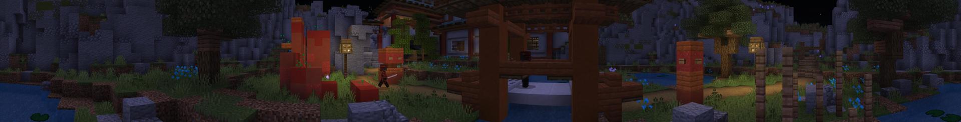 Panorama of the Minecraft Bedrock Marketplace product Stealth created by Shapescape.