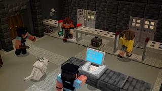 Screenshot of the Minecraft Bedrock Marketplace product Super Secret Pyramid created by Shapescape.