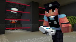 Screenshot of the Minecraft Bedrock Marketplace product Super Secret Pyramid created by Shapescape.