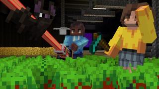 Screenshot of the Minecraft Bedrock Marketplace product Super Secret Pyramid created by Shapescape.