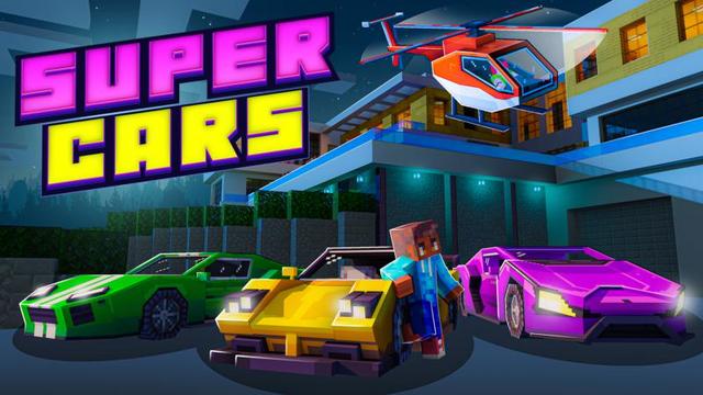 Thumbnail of the Minecraft Bedrock Marketplace product Supercars created by Shapescape.