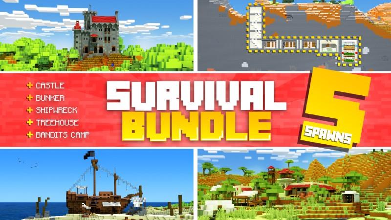 Survival Bundle by Shapescape | CHUNK - Minecraft Bedrock Marketplace ...