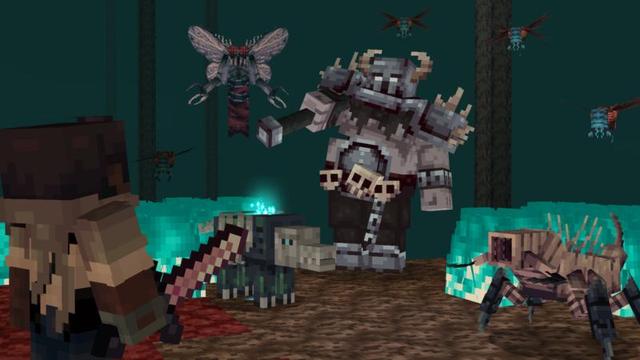 Screenshot of the Minecraft Bedrock Marketplace product Survival+ Demons created by Shapescape.