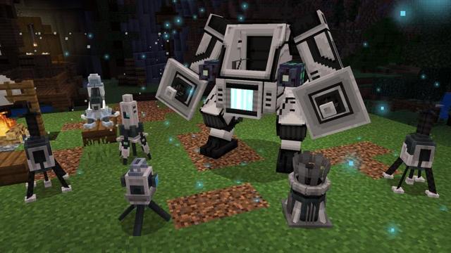 Screenshot of the Minecraft Bedrock Marketplace product Survival+ SCI-FI created by Shapescape.