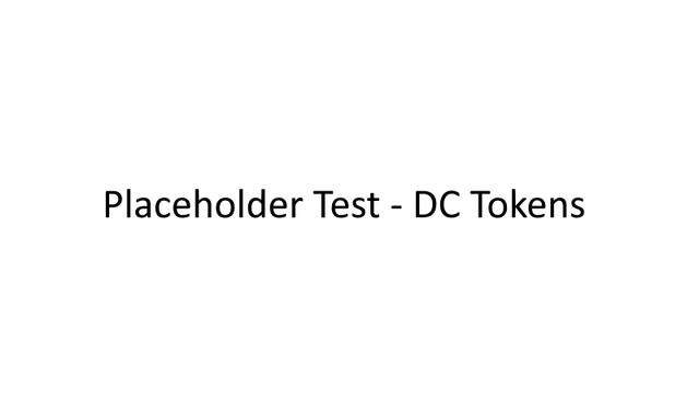 Thumbnail of the Minecraft Bedrock Marketplace product [TEST] DC Tokens created by Shapescape.