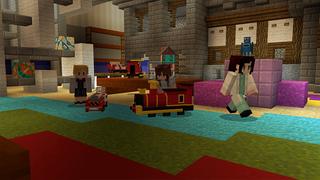 Screenshot of the Minecraft Bedrock Marketplace product The Mall created by Shapescape.