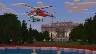Screenshot of the Minecraft Bedrock Marketplace product The White House created by Shapescape.