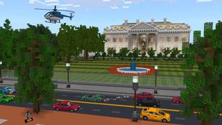 Screenshot of the Minecraft Bedrock Marketplace product The White House created by Shapescape.
