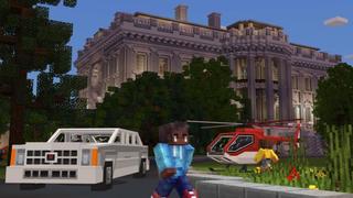 Screenshot of the Minecraft Bedrock Marketplace product The White House created by Shapescape.